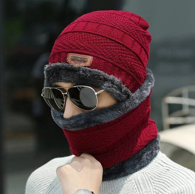 	Scarf Beanie Set Made In China 