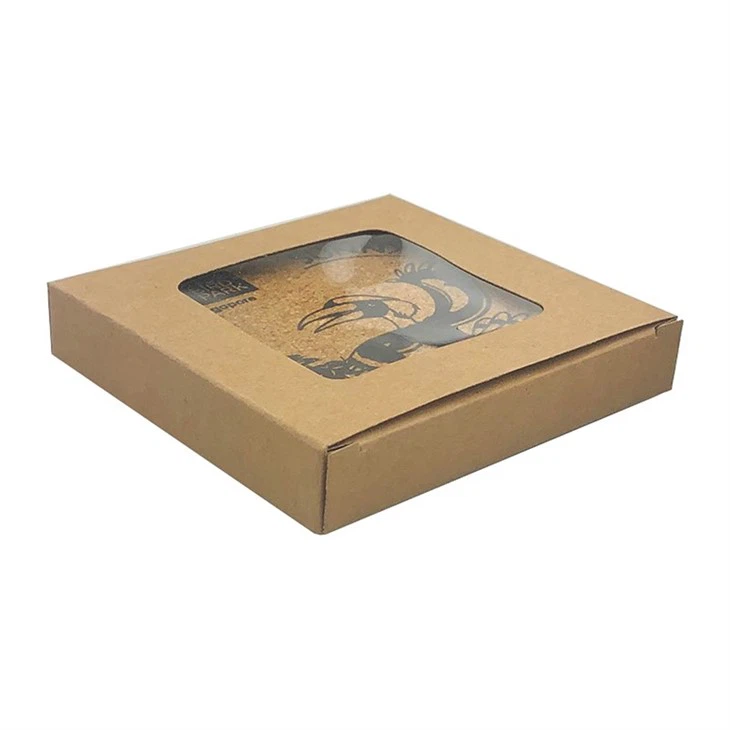 Square Cork Coaster Set